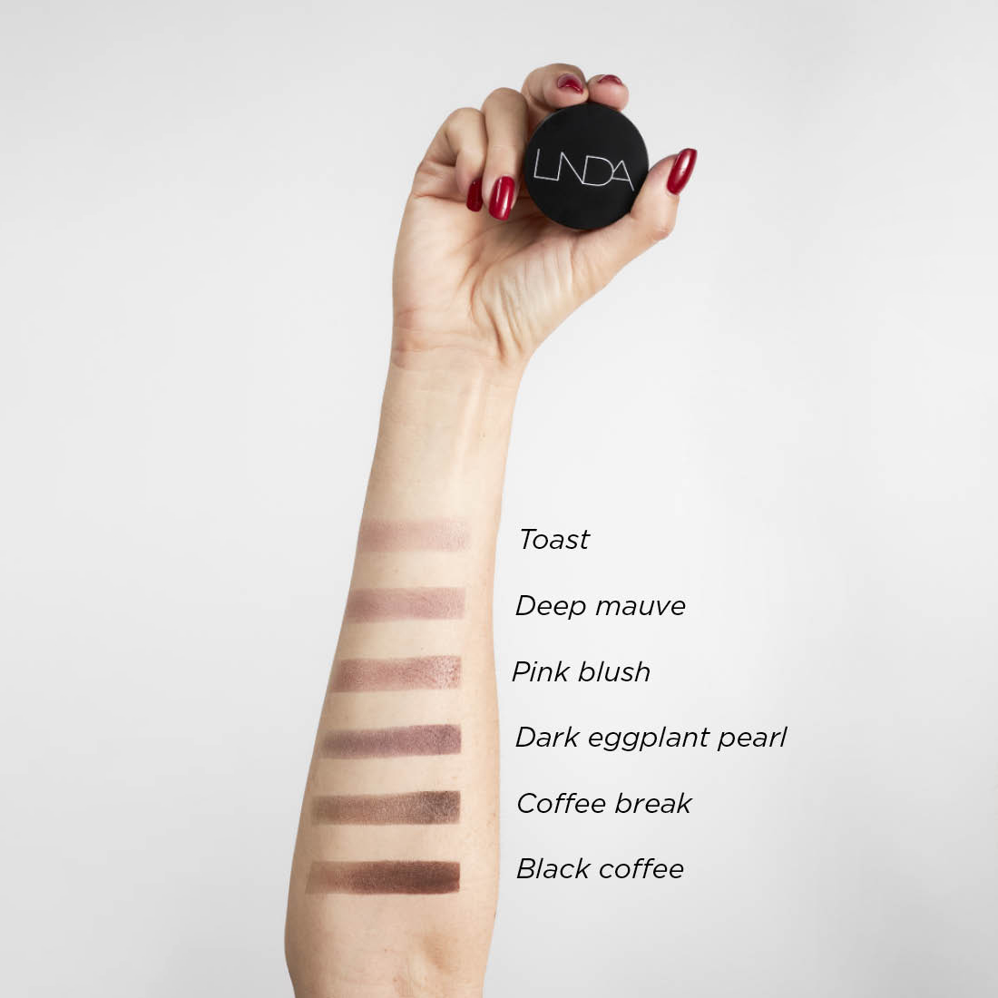 eye shadow swatches